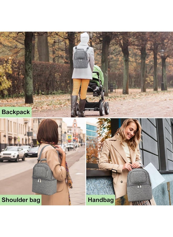Sanchamy Breastmilk Cooler Bag with Ice Pack Bottle Cooler Bag for Baby Milk Breast Pump Bag - Image 4
